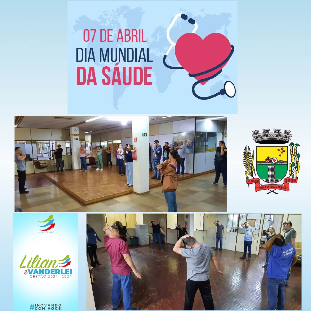 05 DE AGOSTO: DIA NACIONAL DA SAÚDE – Prefeitura Municipal de Santo Augusto