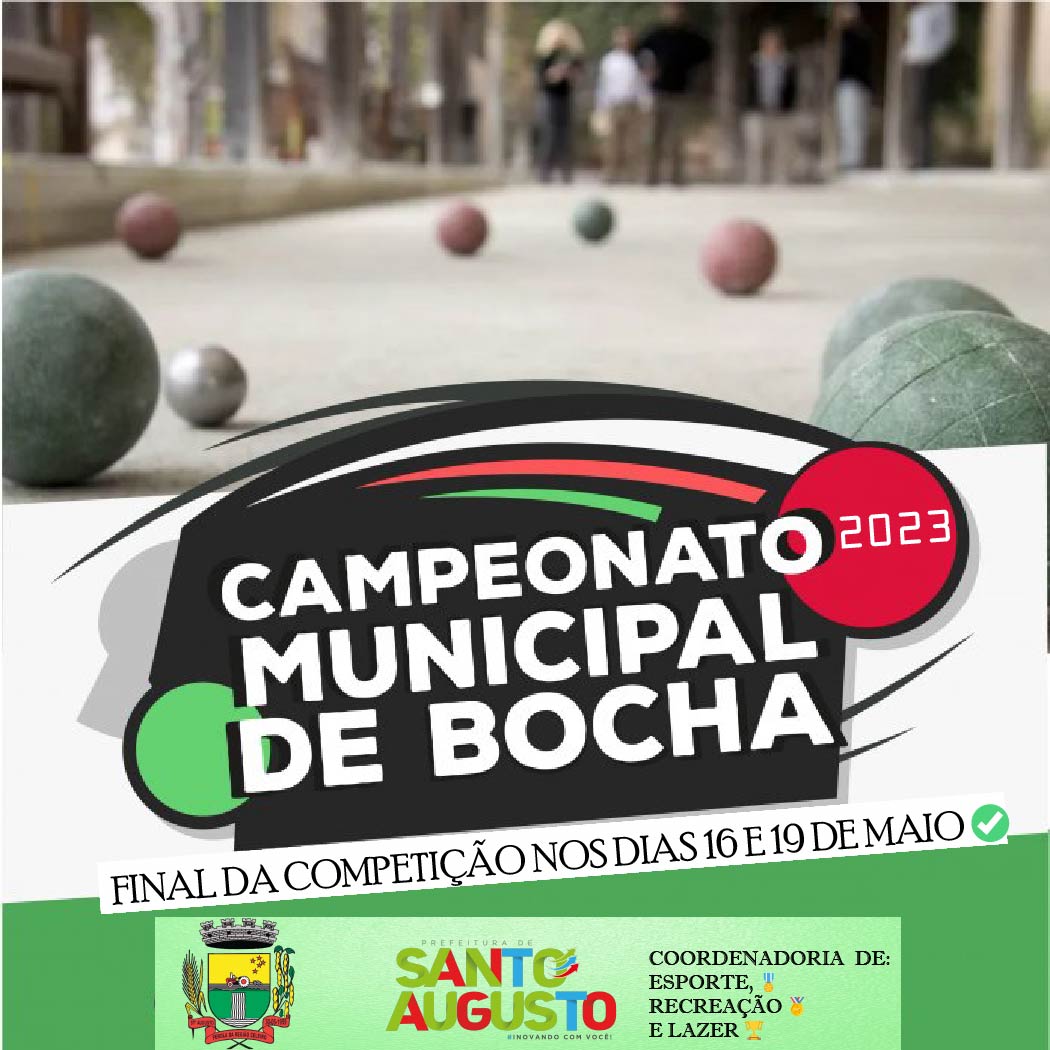 Abertura Oficial do Campeonato Municipal de Bocha 2017 - Lagoa dos Três  Cantos - Prefeitura Municipal